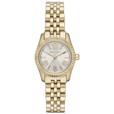 michael kors lexington mk3229 quarzwerk damen-armbanduhr|Michael Kors MK3229 Lexington Gold Edelstahl Silbernes  .